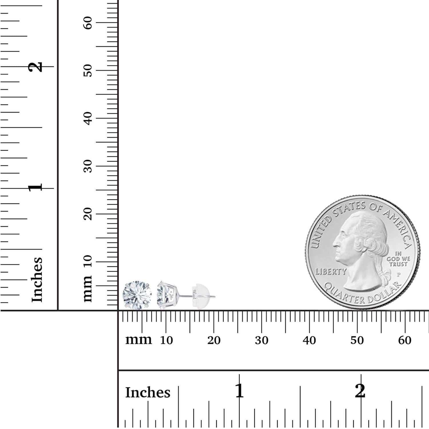 2.00 CTW AGI Certified Lab-Grown Diamond Stud Earrings  | G/VS | USA Handcrafted Fine Jewelry